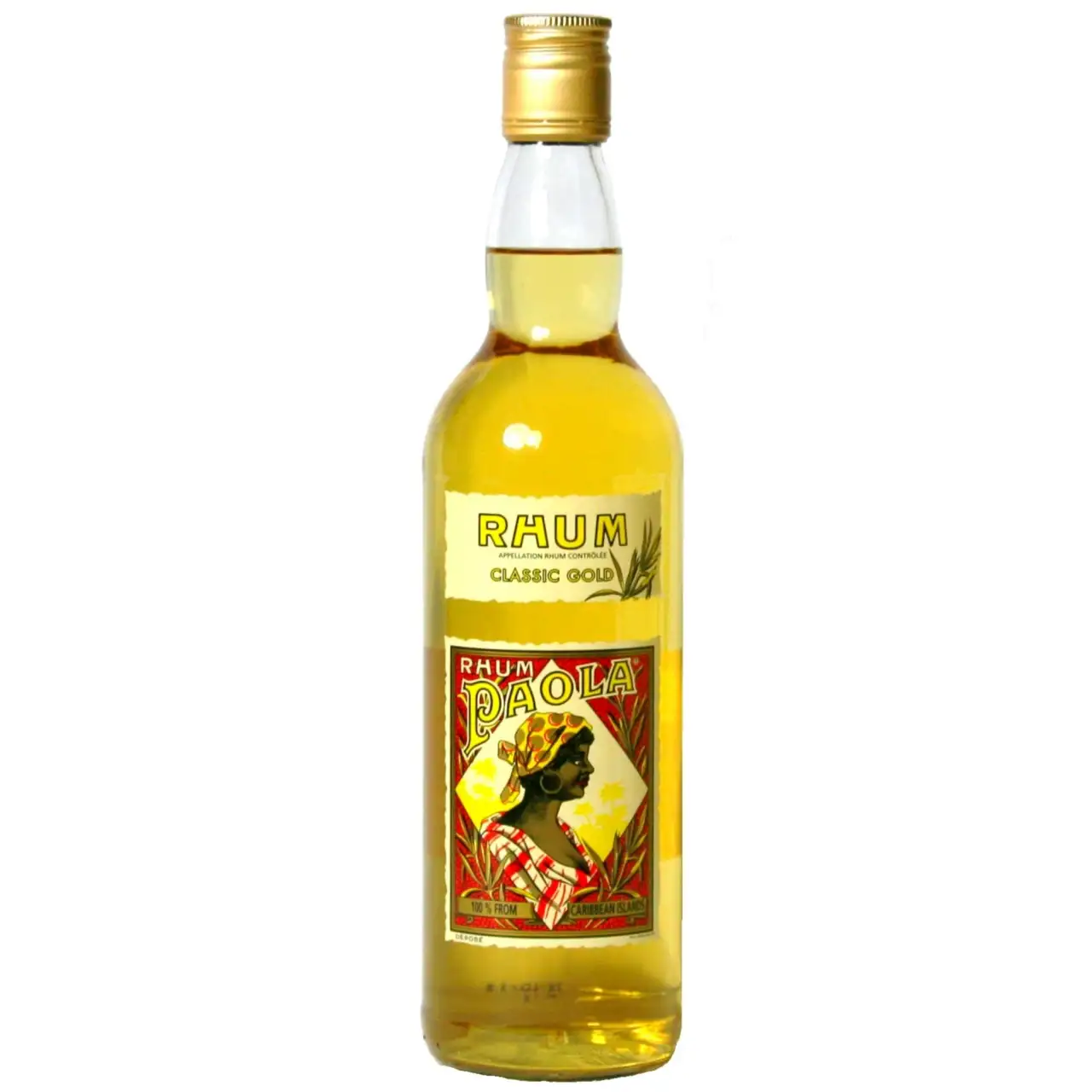 Bottle of Rhum Paola Classic Gold