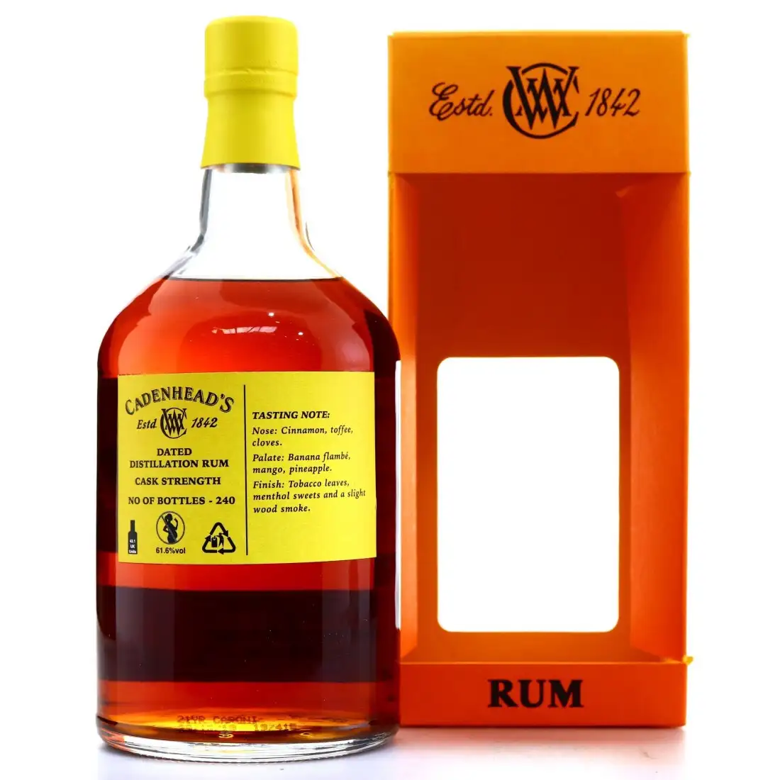 High resolution image of Cadenhead‘s Caroni TMCG HTR 1998