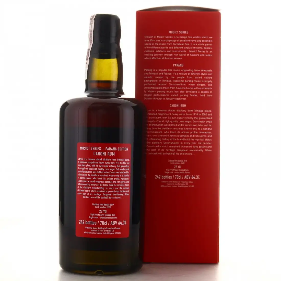 Image haute résolution de Jack Tar Caroni Old Music! Series Parang Edition 1996