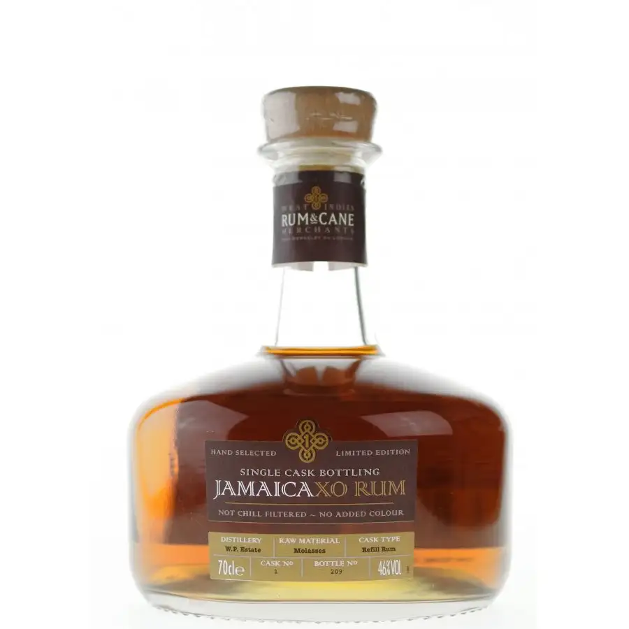 Bottle of Crucial Drinks Worthy Park Rum & Cane Jamaica XO