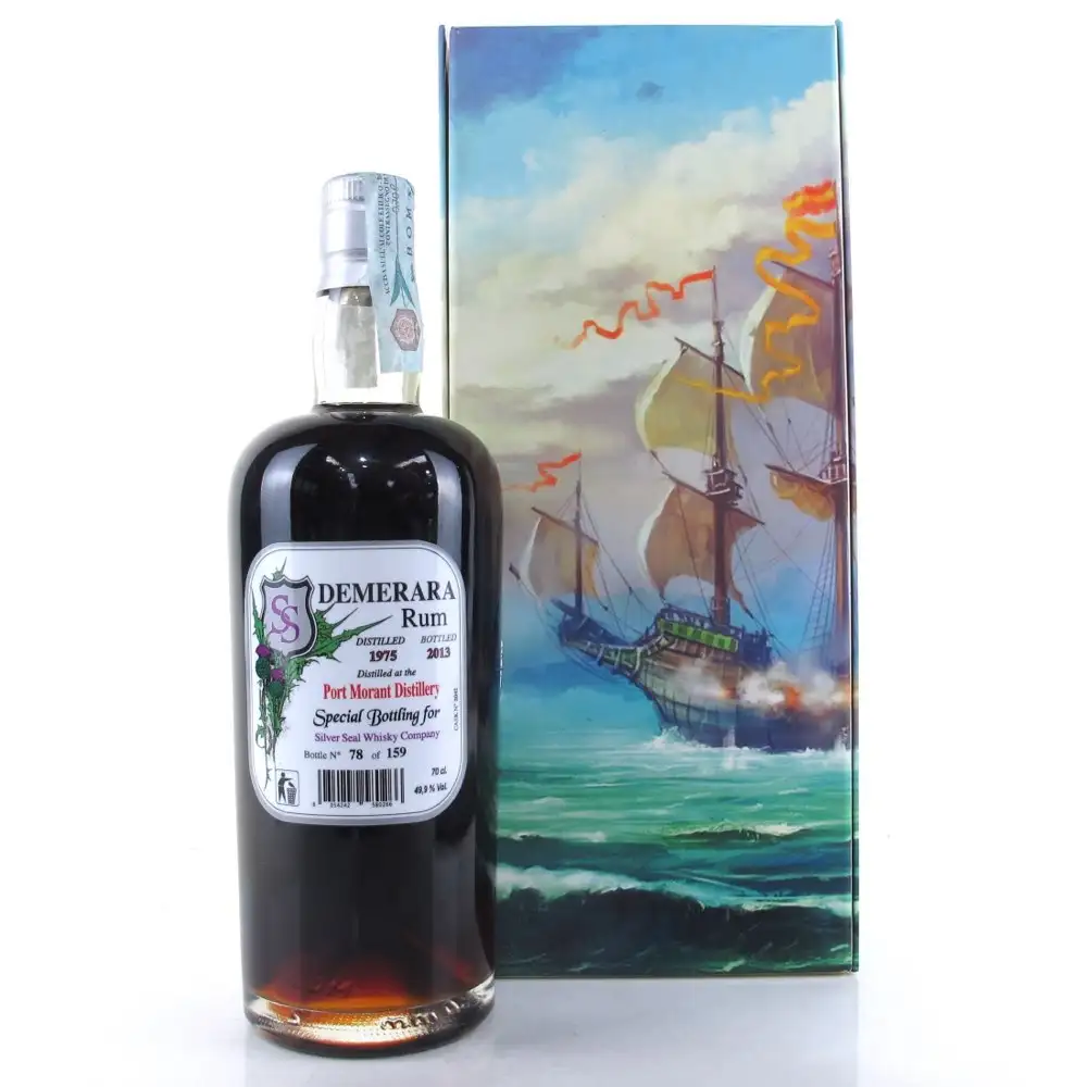 High resolution image of Silver Seal Port Mourant Demerara 1975