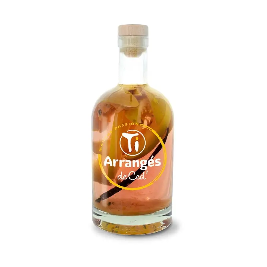 Bottle of Ti Arrangés de Ced‘ Mangue passion Les Rhums de Ced