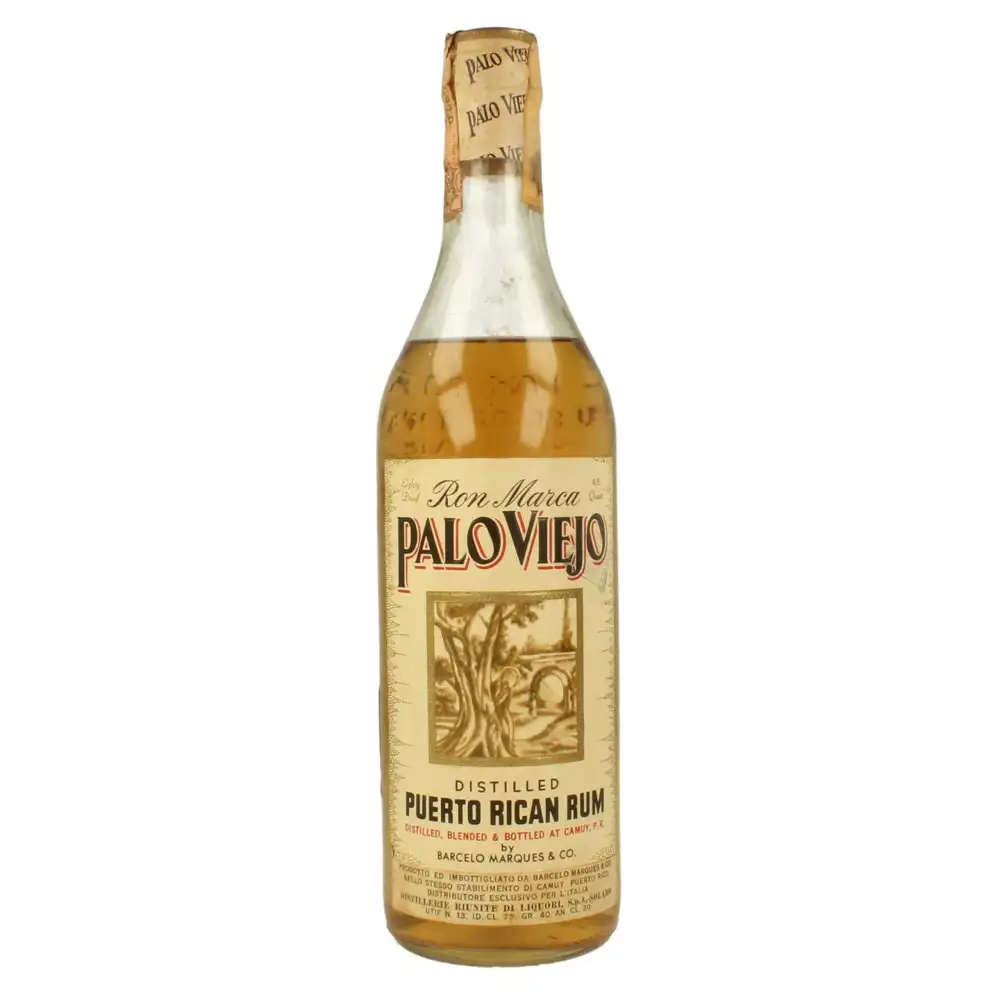 Bottle of Camuy Ron Marca Palo Viejo