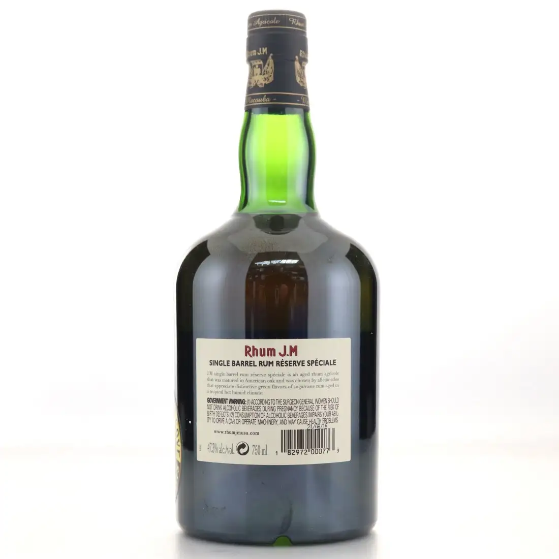 High resolution image of Rhum J.M Single Barrel (Selected by PlumpJack Smuggler's Cove) 2015