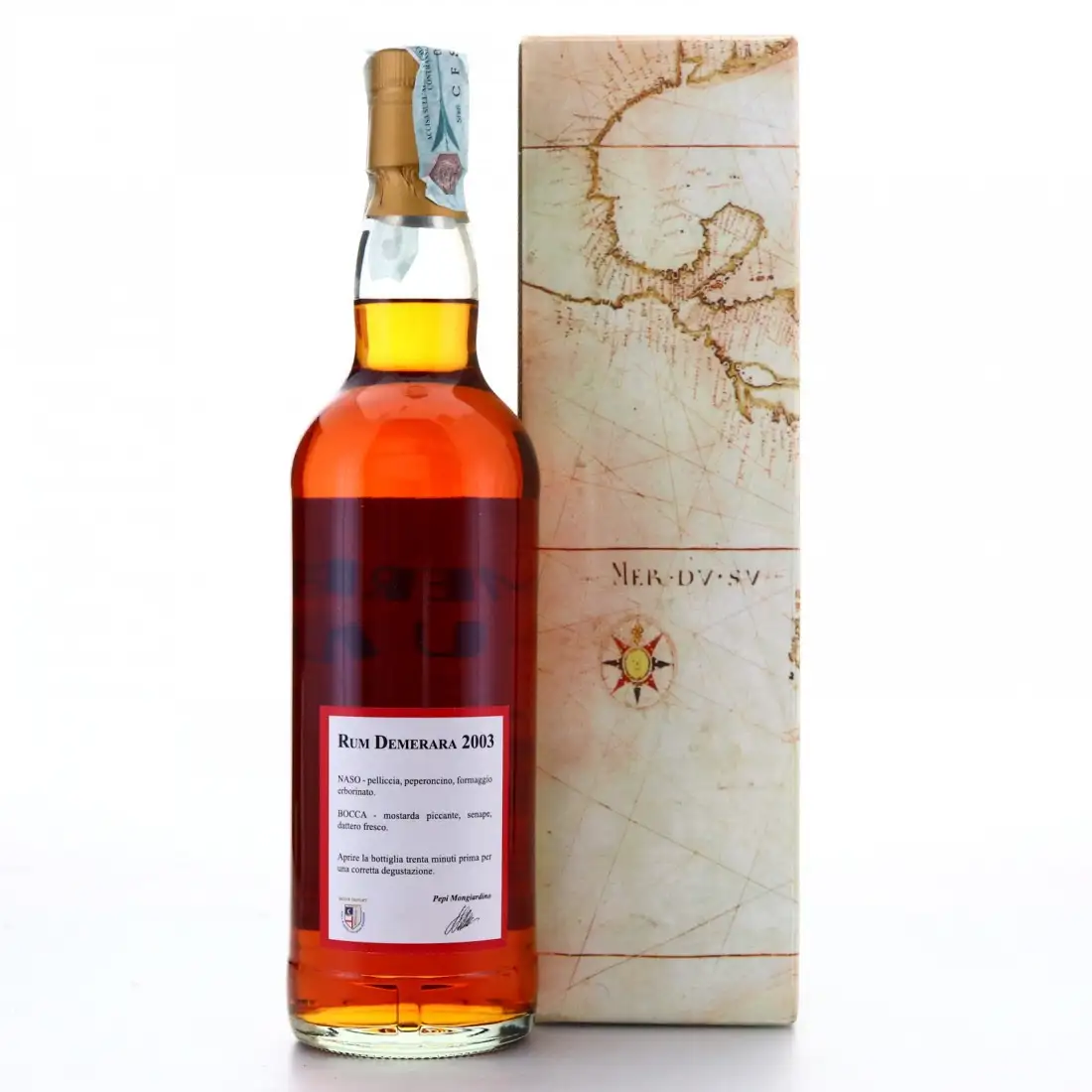 High resolution image of Moon Import Diamond Demerara Rum 2003