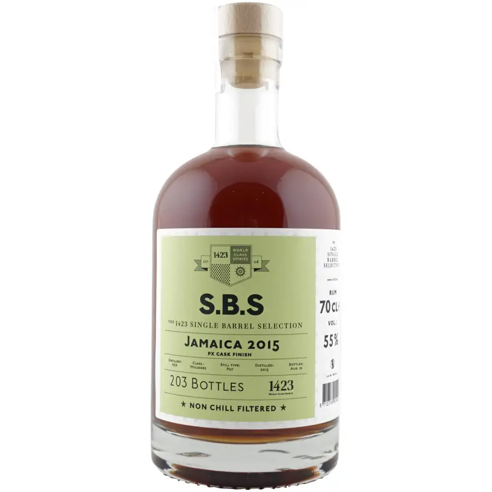 Bottle of Hampden S.B.S Jamaica  - PX Cask Finish 2015