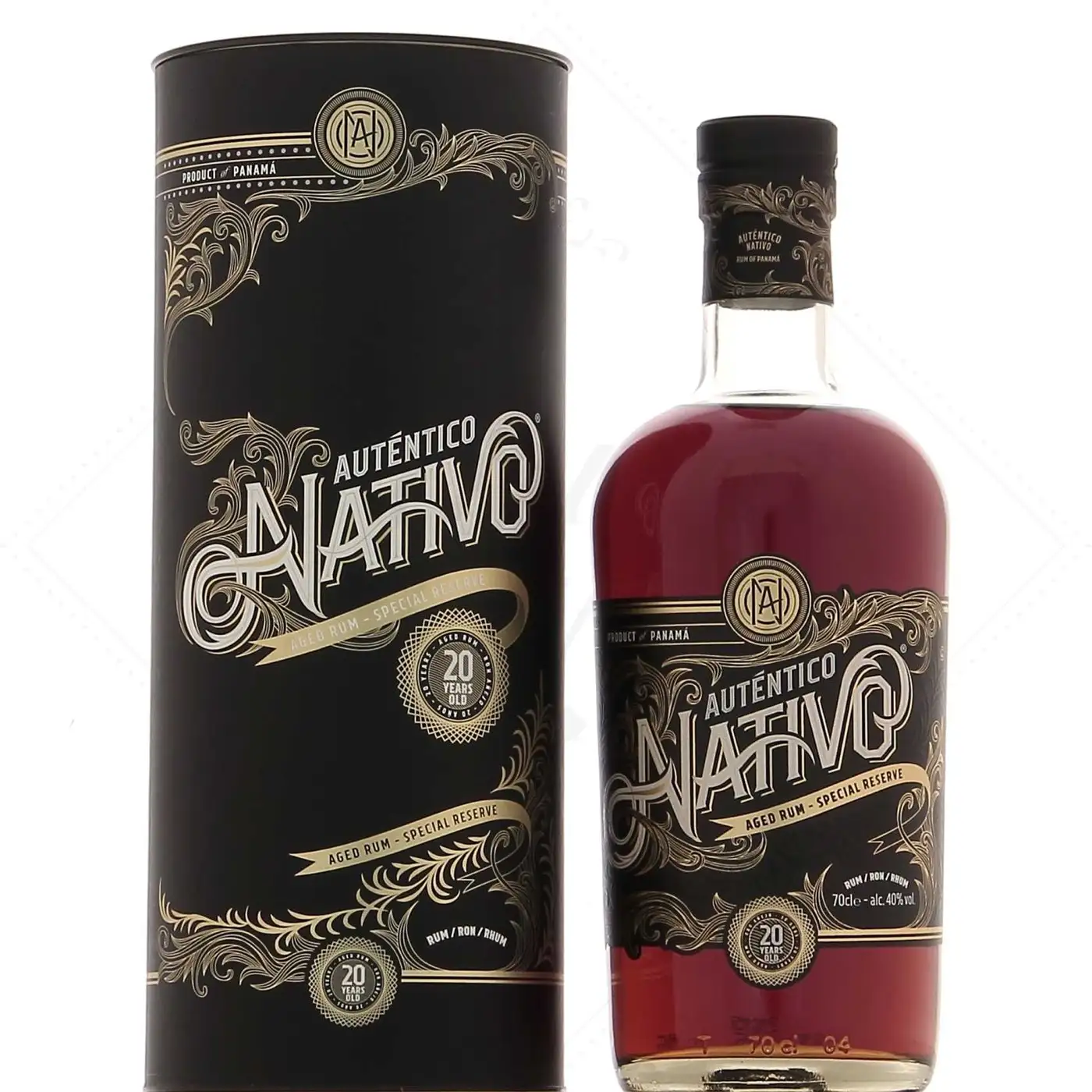 Bottle of Auténtico Nativo 20 Años