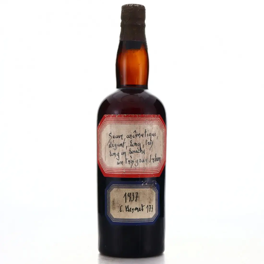 High resolution image of Fournier Demars Rhum Vieux Martinique 1937