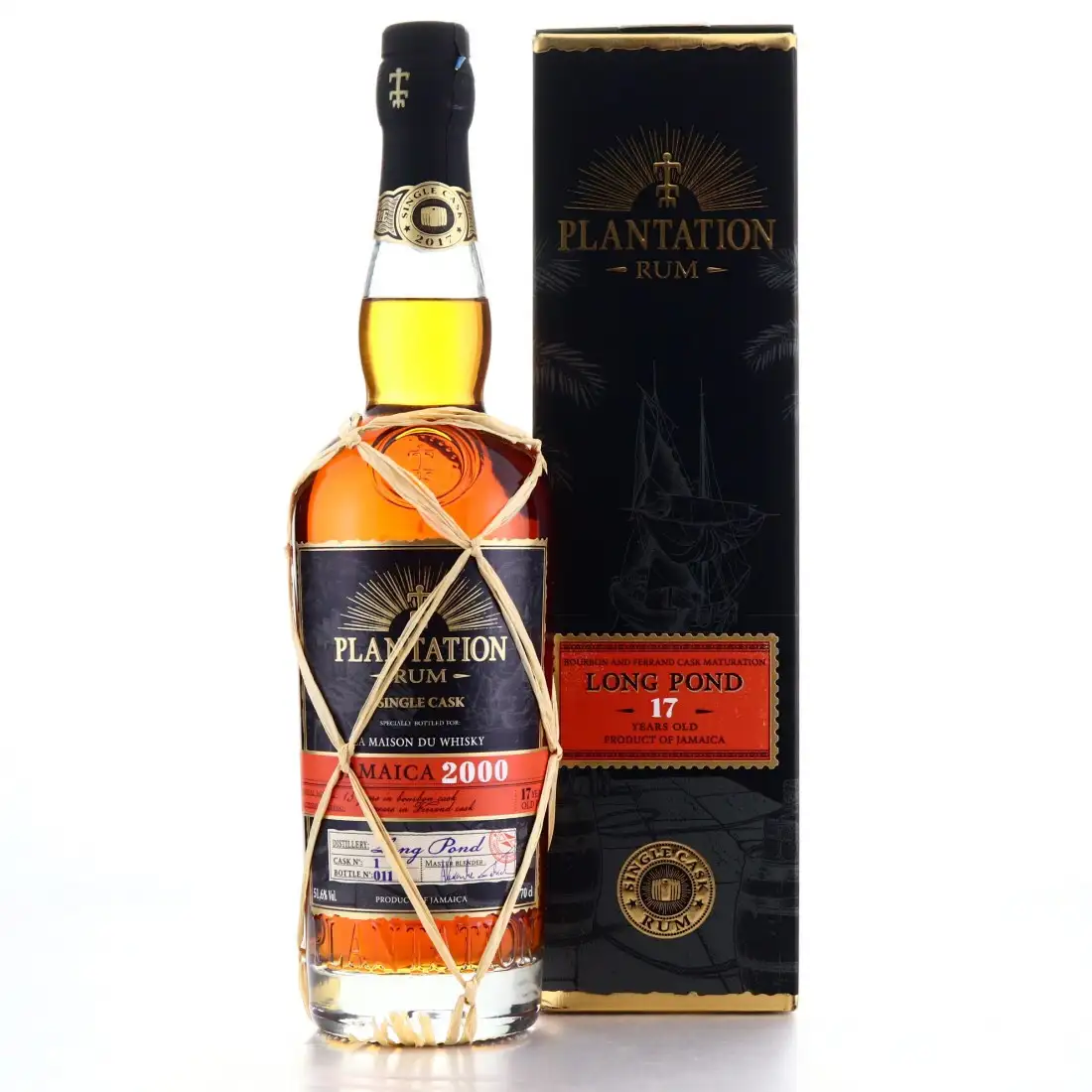 Bottle of Long Pond Plantation Single Cask LMDW 2000