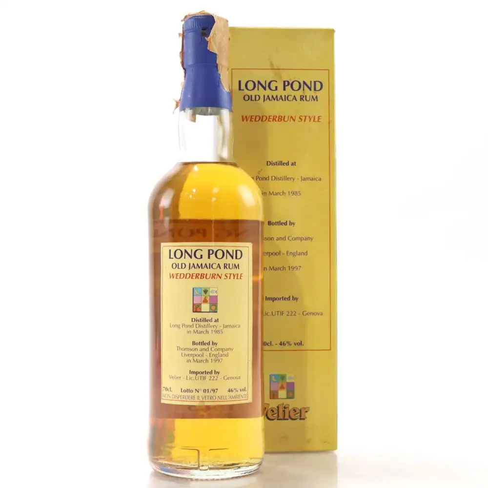 High resolution image of Velier Long Pond Old Jamaica Rum 1985