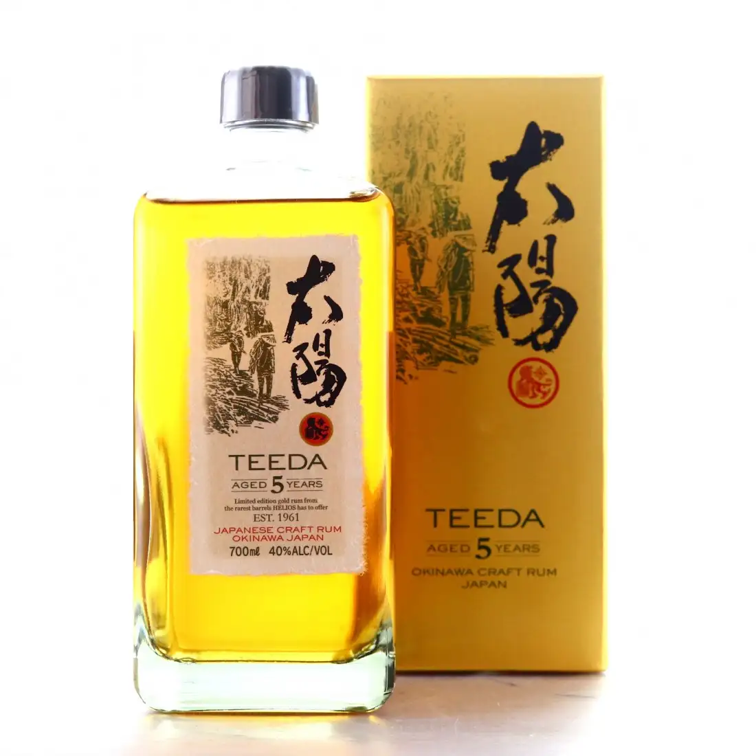 Bottle of Helios Teeda Aged 5 Years 2014