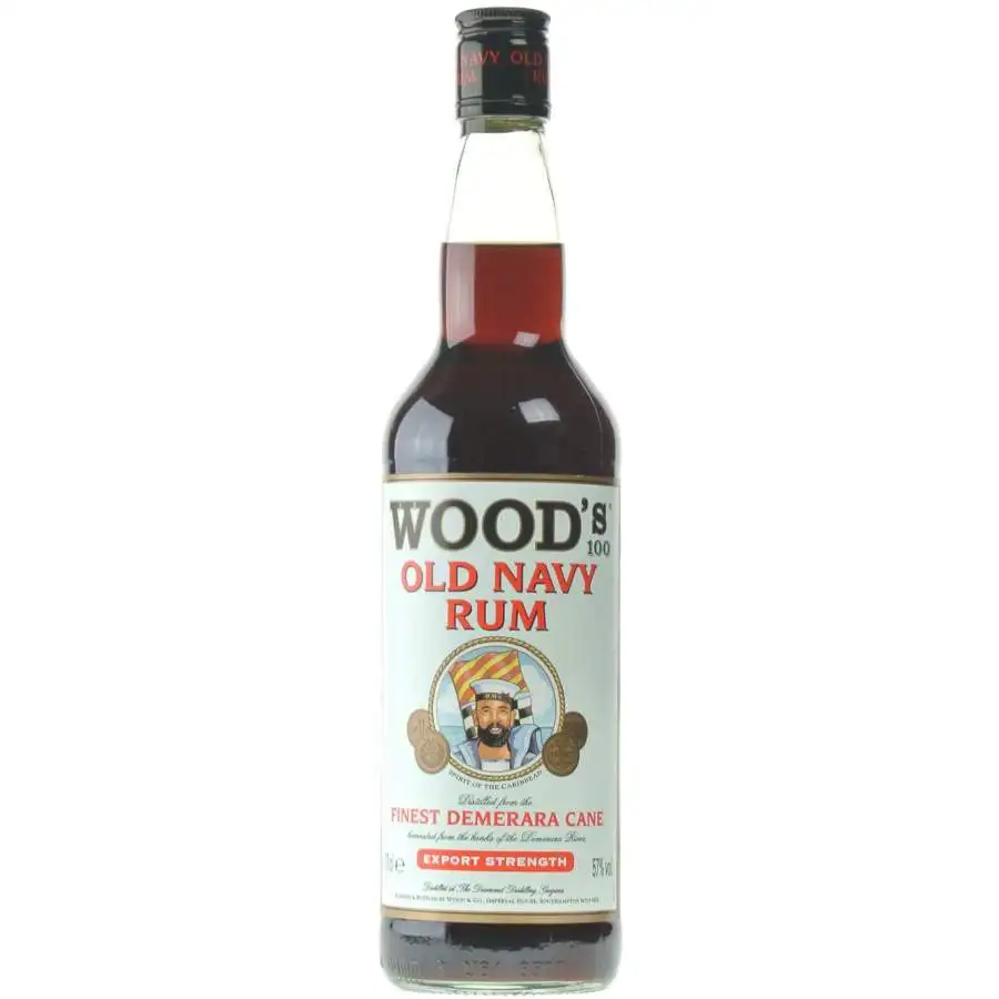 Bottle of William Grant & Sons Diamond Wood‘s Old Navy Rum