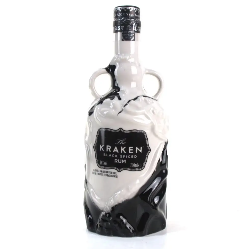 Bottle of Kraken Black Spiced Rum Limited Edition Decanter