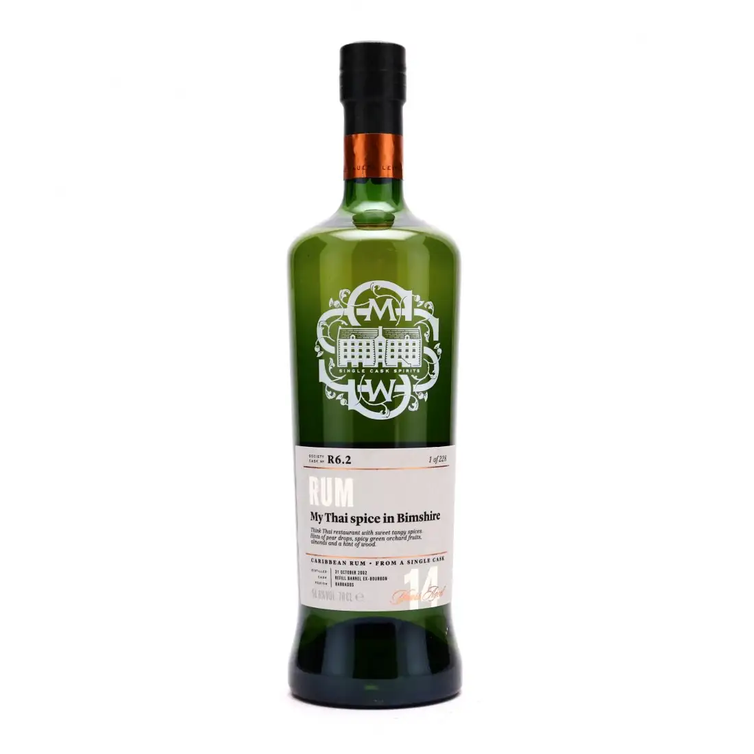 Image haute résolution de SMWS Foursquare R6.2 My Thai spice in Bimshire 2002