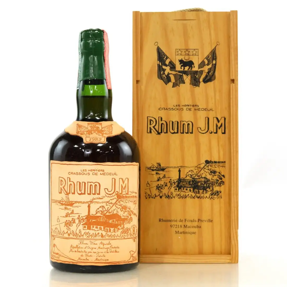 High resolution image of Rhum J.M 1982