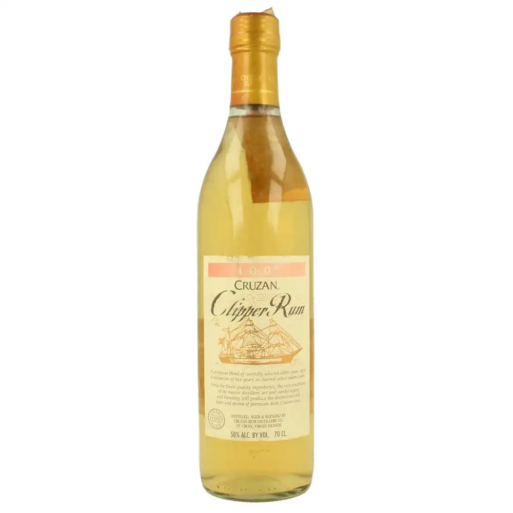 Bottle of Cruzan Clipper Rum