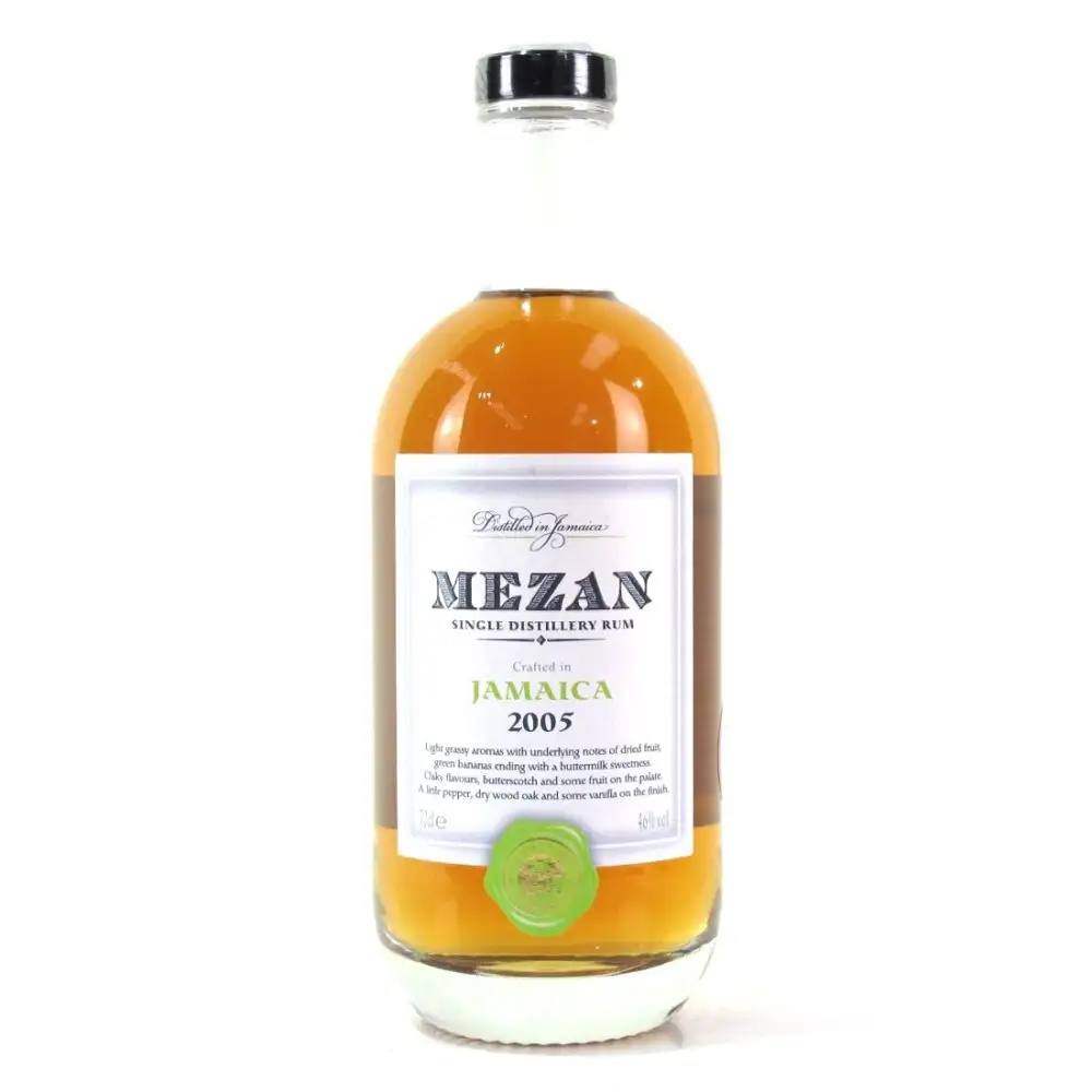 Bottle of Mezan Worthy Park Jamaica 2005