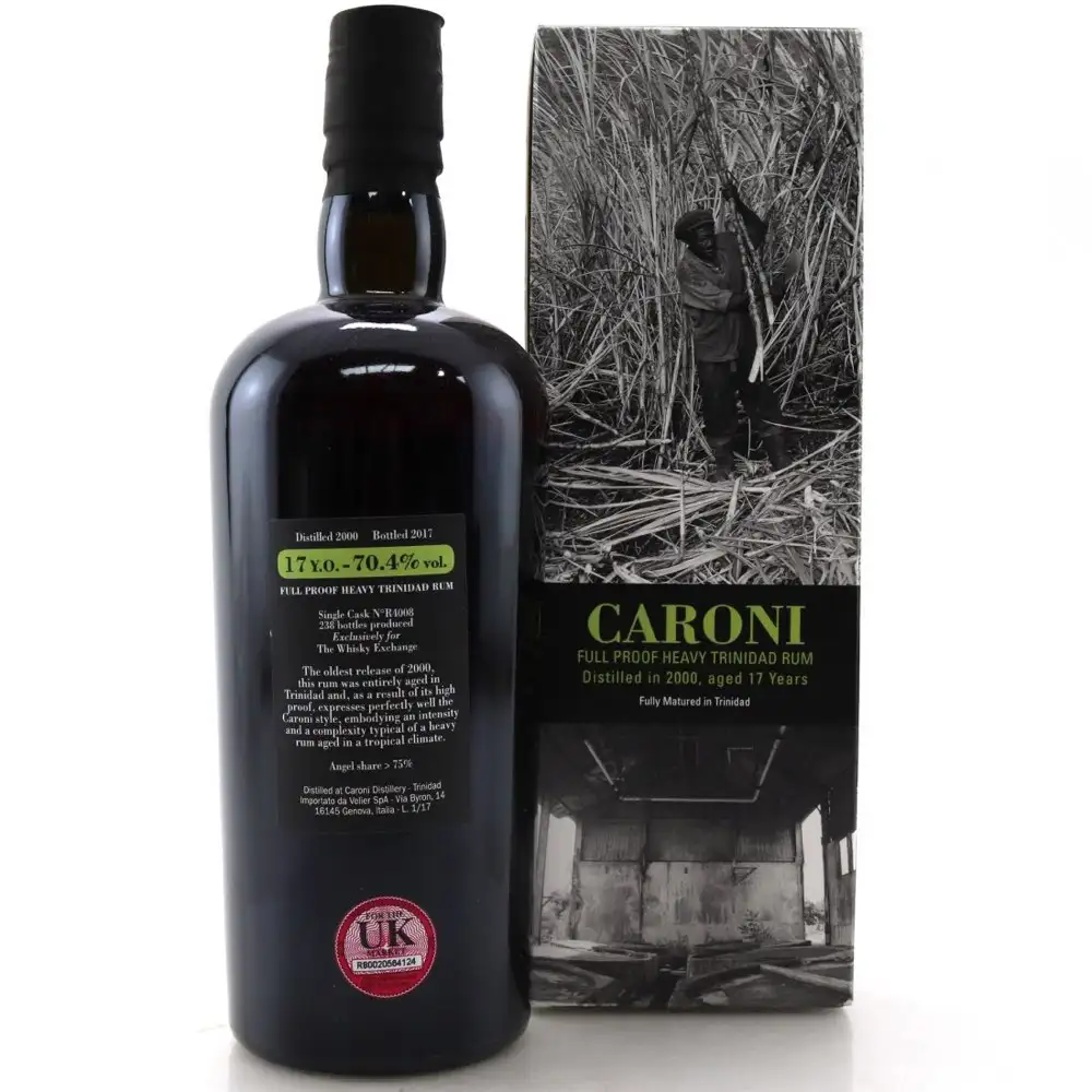 Image haute résolution de Velier Caroni Heavy Trinidad Rum (TWE) HTR 2000