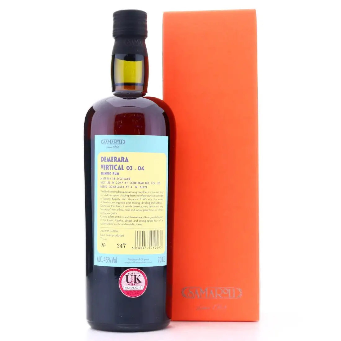 High resolution image of Samaroli DDL Demerara Vertical 03-04 (2017)