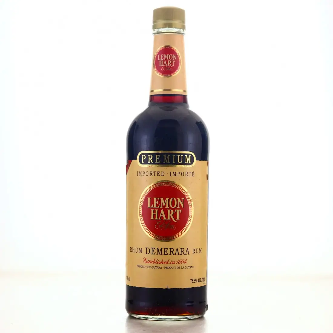 Bottle of Lemon Hart & Son Rhum Demerara Rum 151 Proof