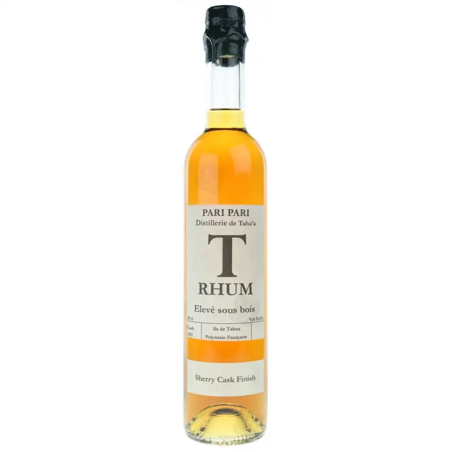 Bottle of Pari Pari - Distillerie de Taha‘a T Rhum Elevé sous bois (Sherry Cask Finish)