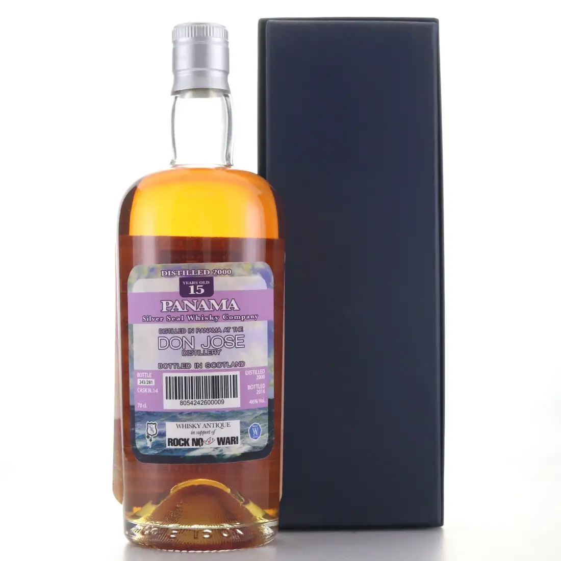 High resolution image of Silver Seal Don José Panama 2000