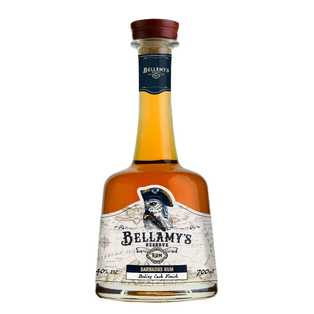 Bottle of Perola Bellamy‘s Reserve Belize Cask Finish