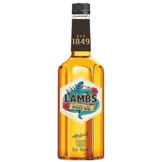 Bottle of Alfred Lamb‘s Spiced Rum