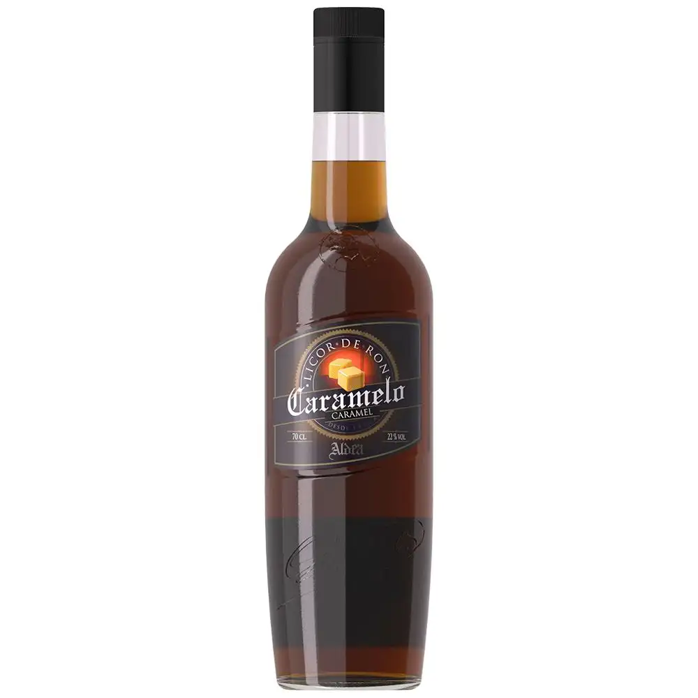 High resolution image of Ron Aldea Punch au Rhum Caramelo