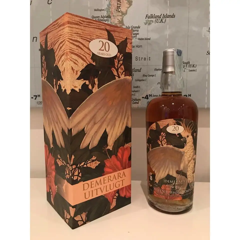 Bottle of Silver Seal Uitvlugt Demerara 1998