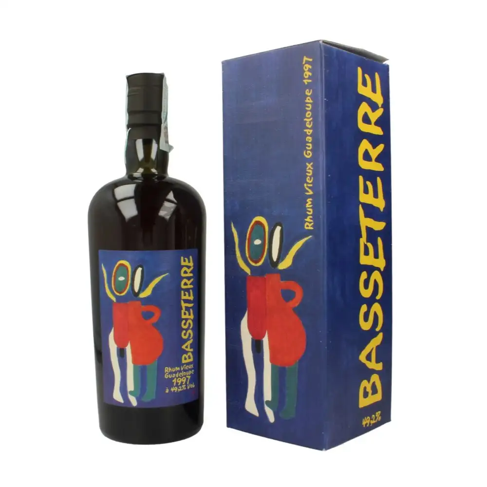 Bottle of Velier Carrere Montebello Basseterre 1997