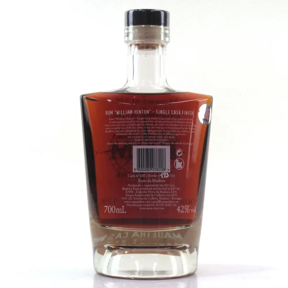 Hochauflösendes Bild von William Hinton 6 Years Madeira Cask