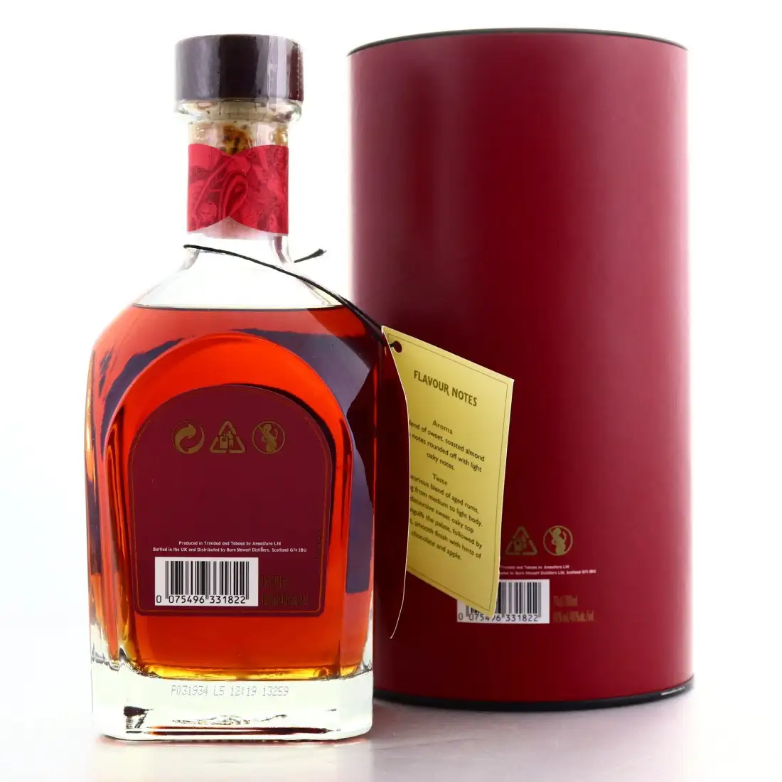 T.D.L Angostura No. 1 Cask Collection Batch 1 0cl bottle — view 2