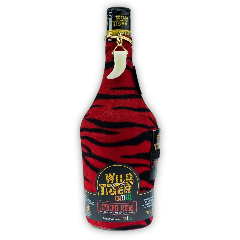 Bottle of Wild Tiger India Spiced Rum