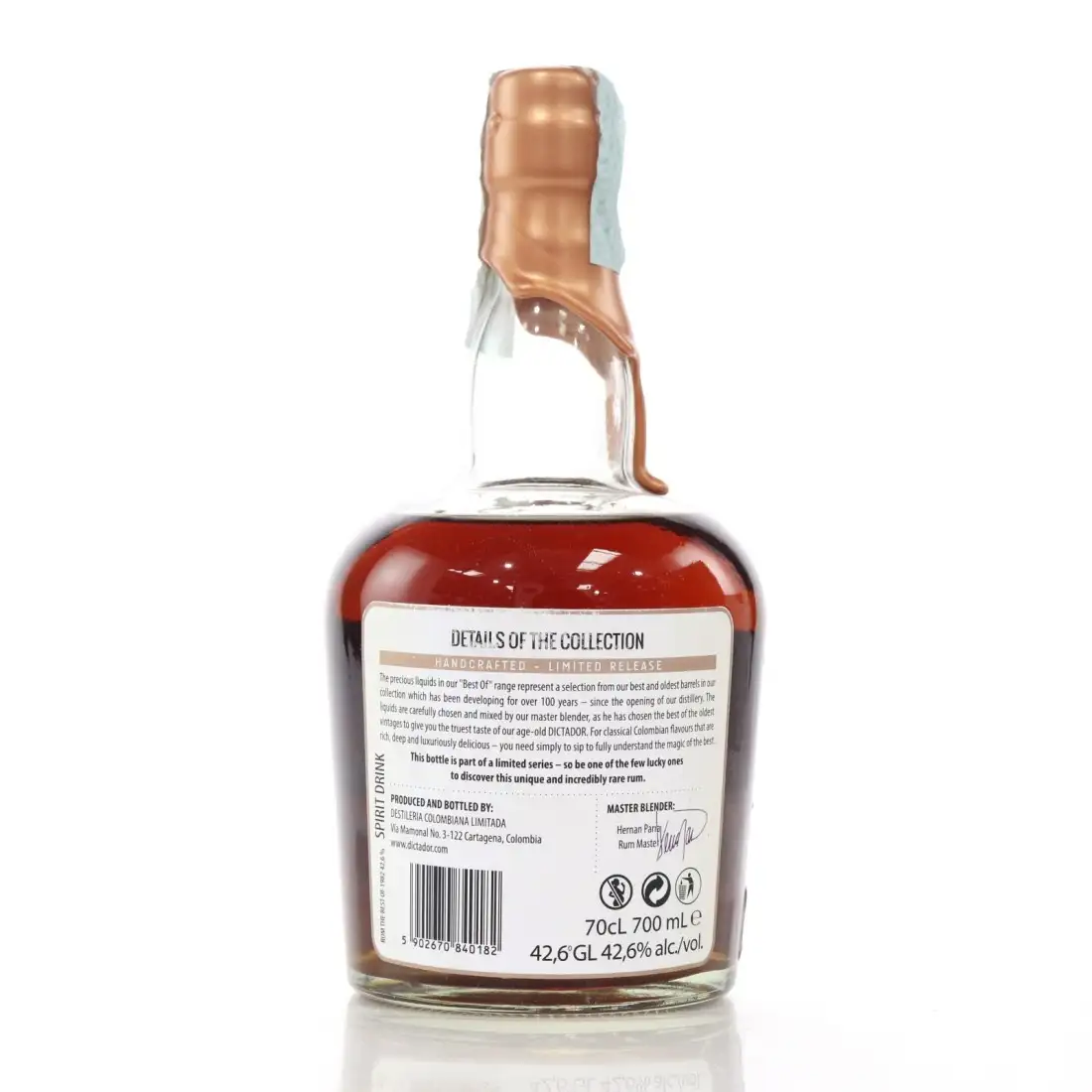 High resolution image of Dictador Best  of 1982