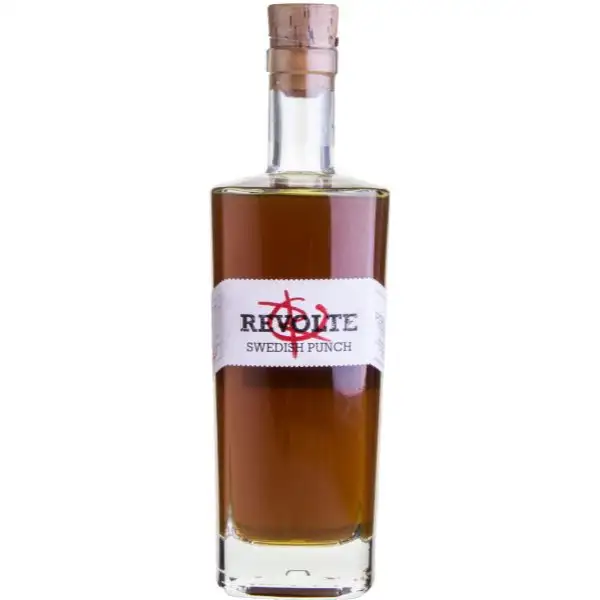 Bottle of Revolte Swedish Punch Rum-Likör
