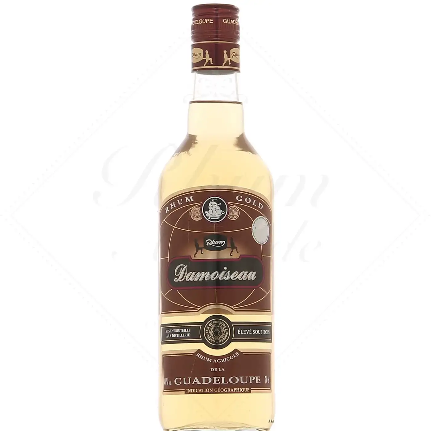 Bottle of Damoiseau Gold Rum