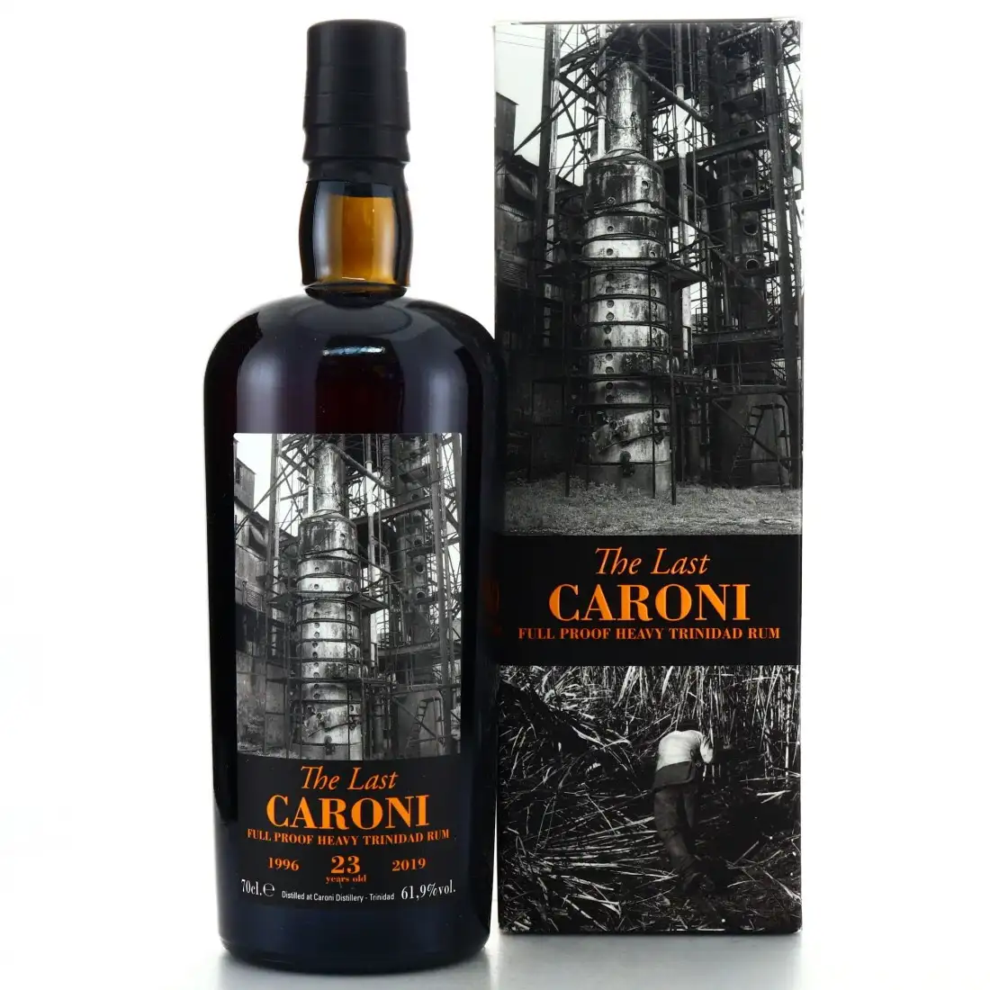 Bottle of Velier Caroni 39th Release (The Last) Heavy Trinidad Rum 1996