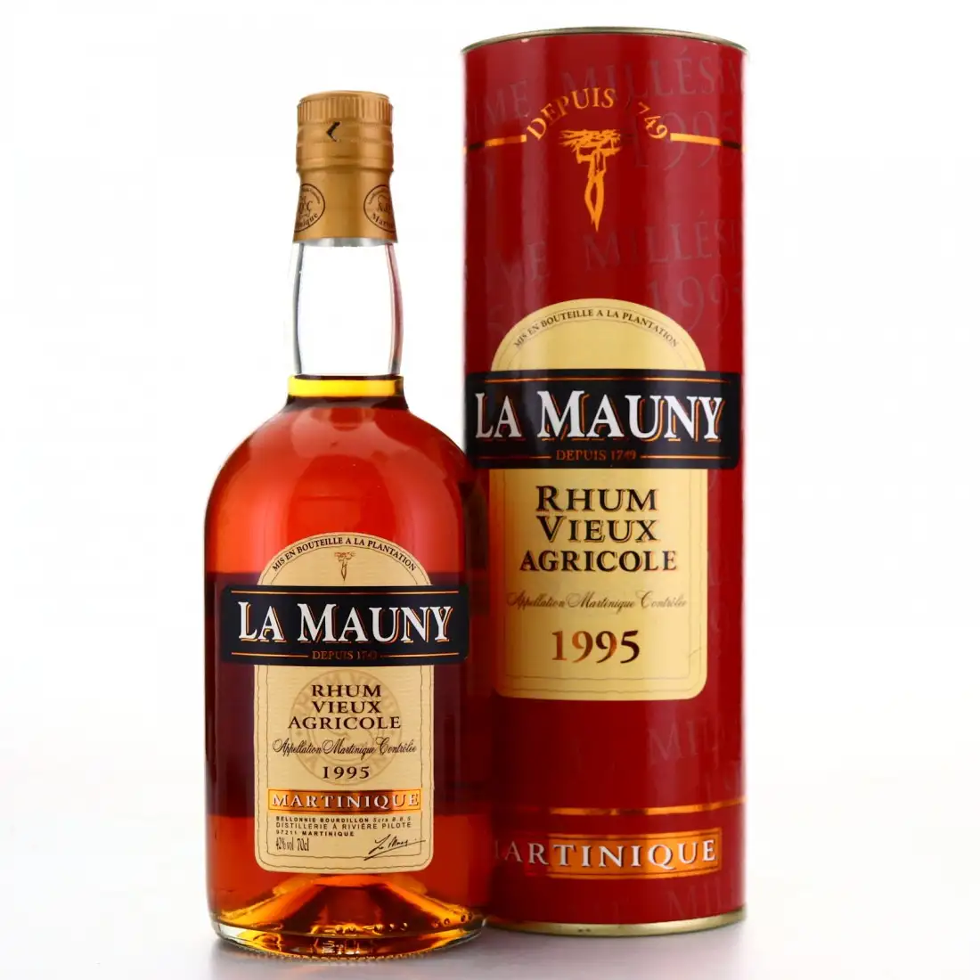 Bottle of Maison La Mauny 1995