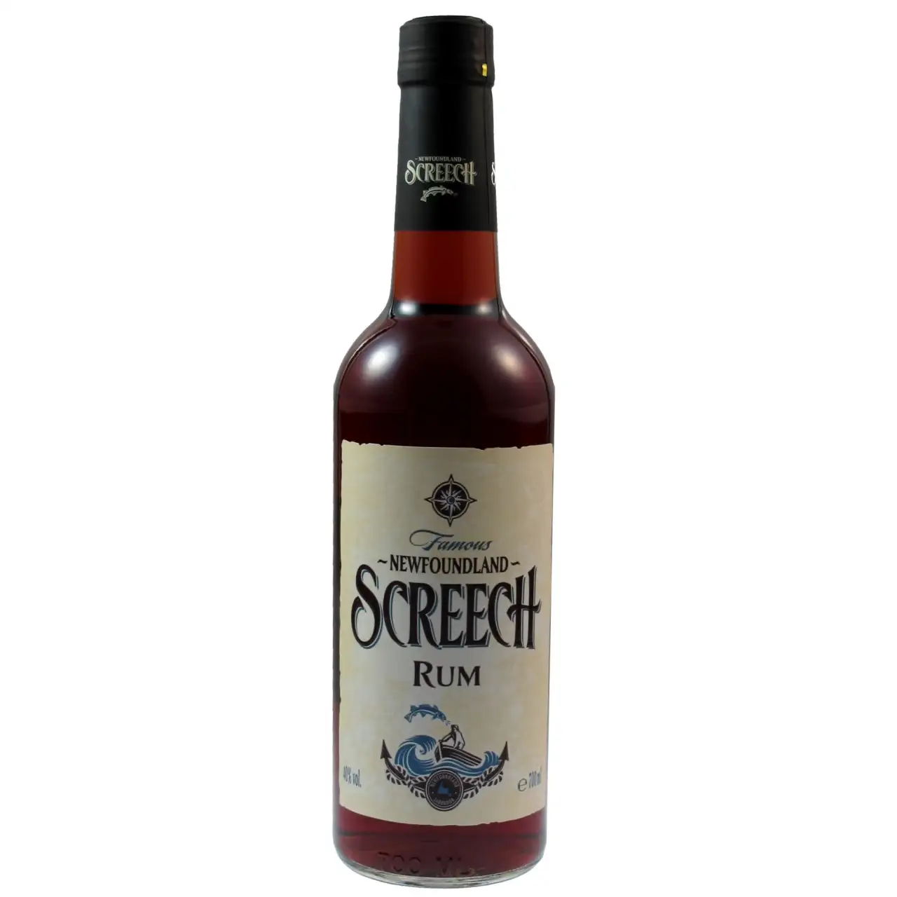 Bottle of Rock Spirits Screech Dark Rum