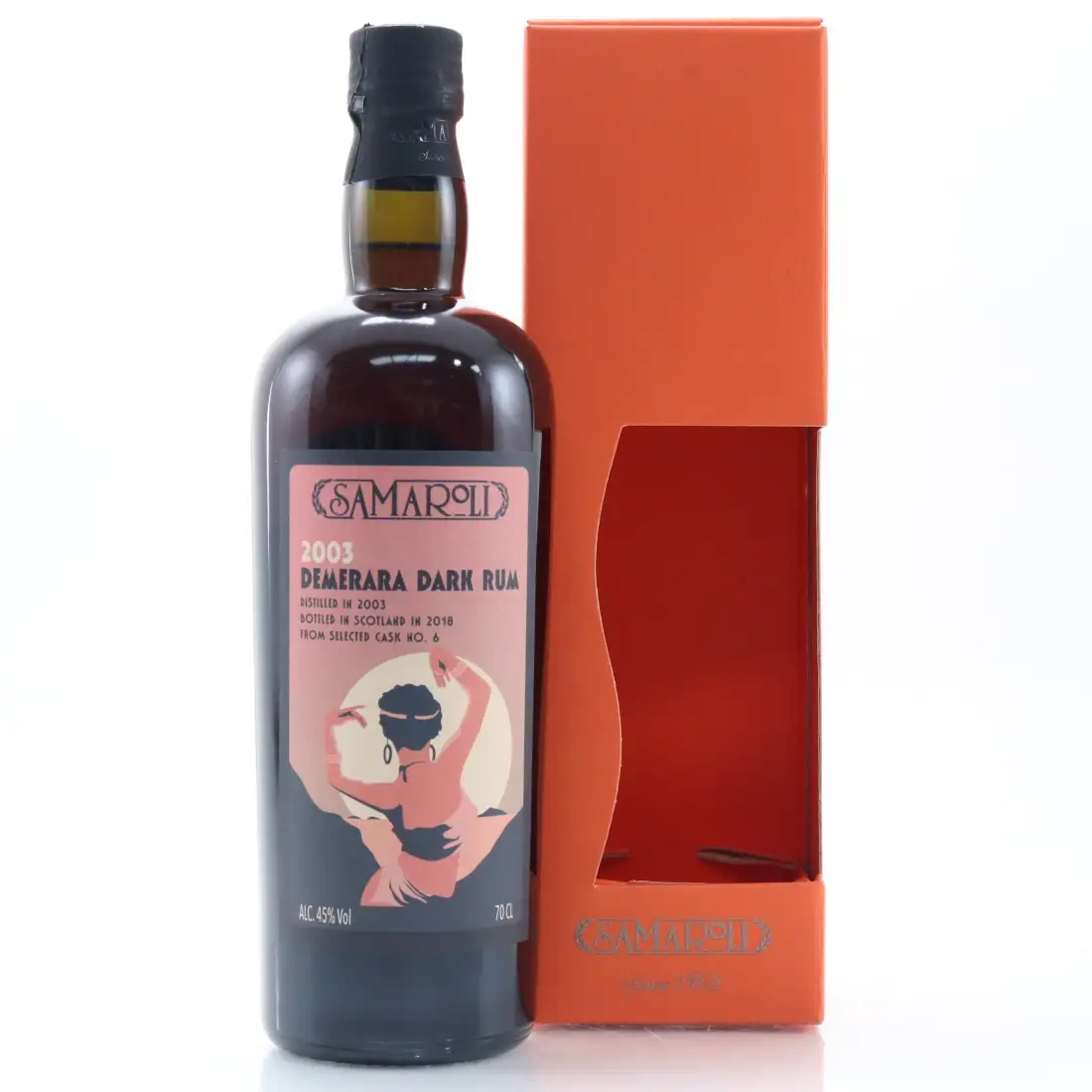 Image haute résolution de Samaroli Diamond Demerara Dark 2003