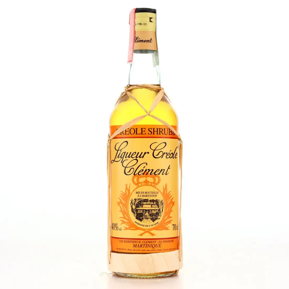 Bottle of Clément Liqueur Créole