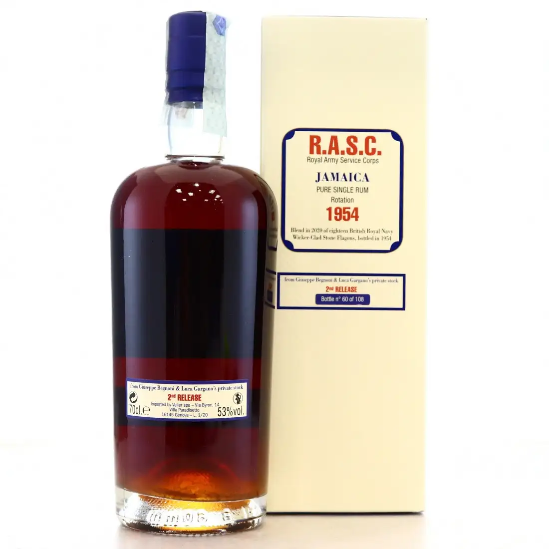 Image haute résolution de Velier R.A.S.C. Royal Army Service Corps (Begnoni) 1954