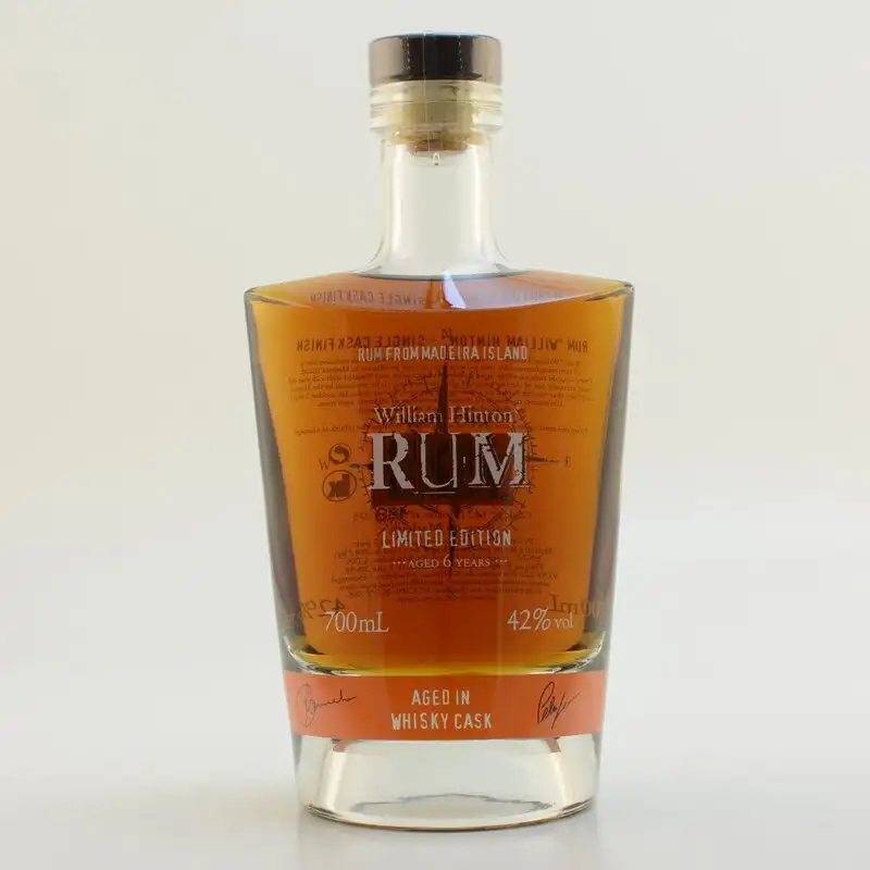 Bottle of William Hinton 6 Years Whisky Cask
