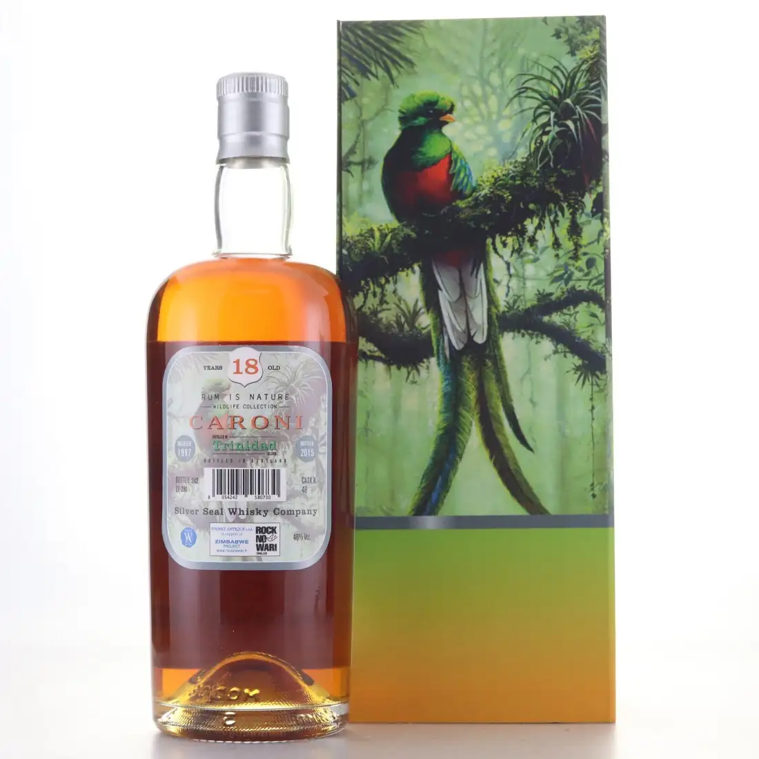 High resolution image of Silver Seal Caroni Trinidad HTR 1997