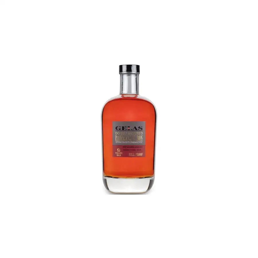 Bottle of Gélas Double Matured Panama Rum Full Proof