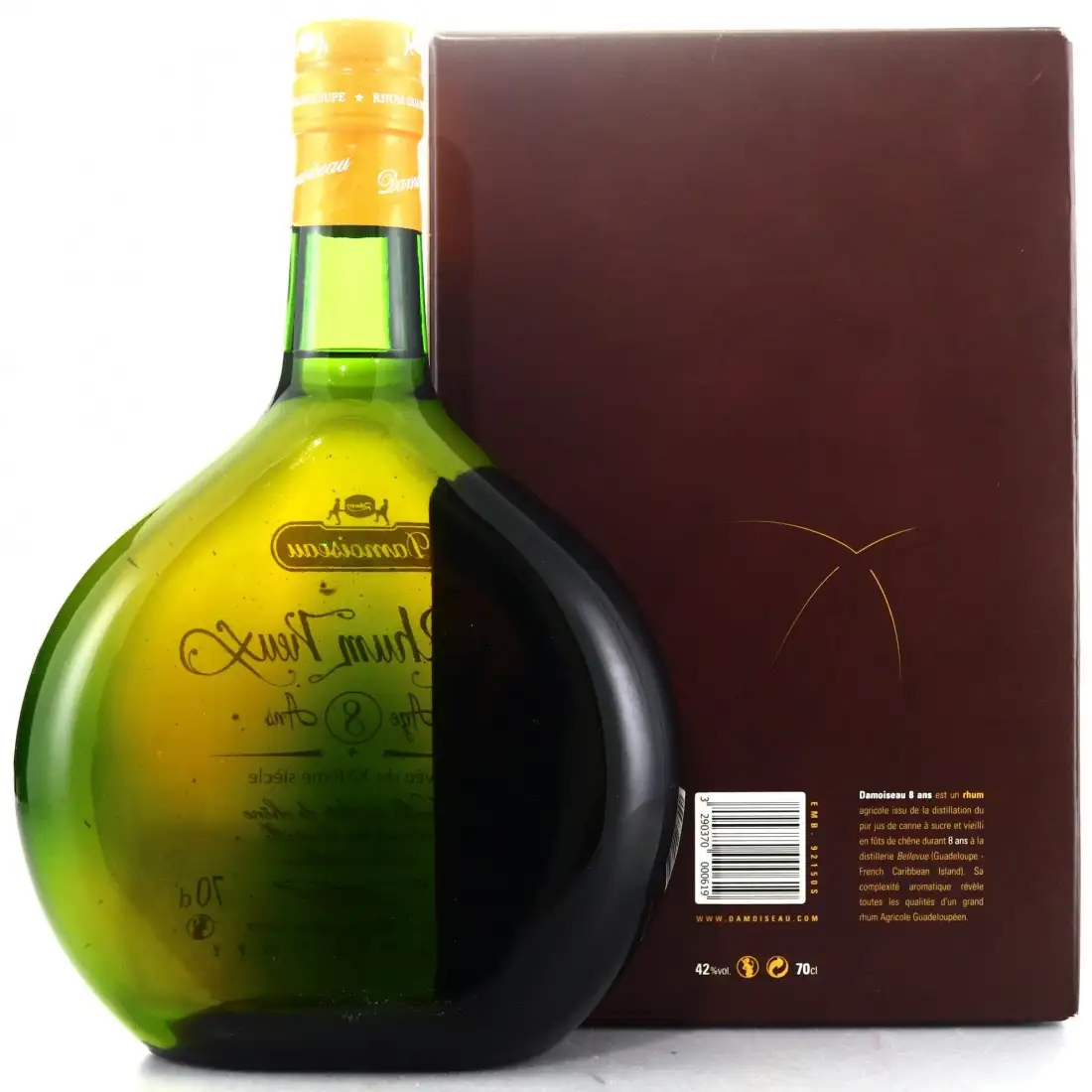 High resolution image of Damoiseau Rhum Vieux Cuvée du XXIème siècle 2007