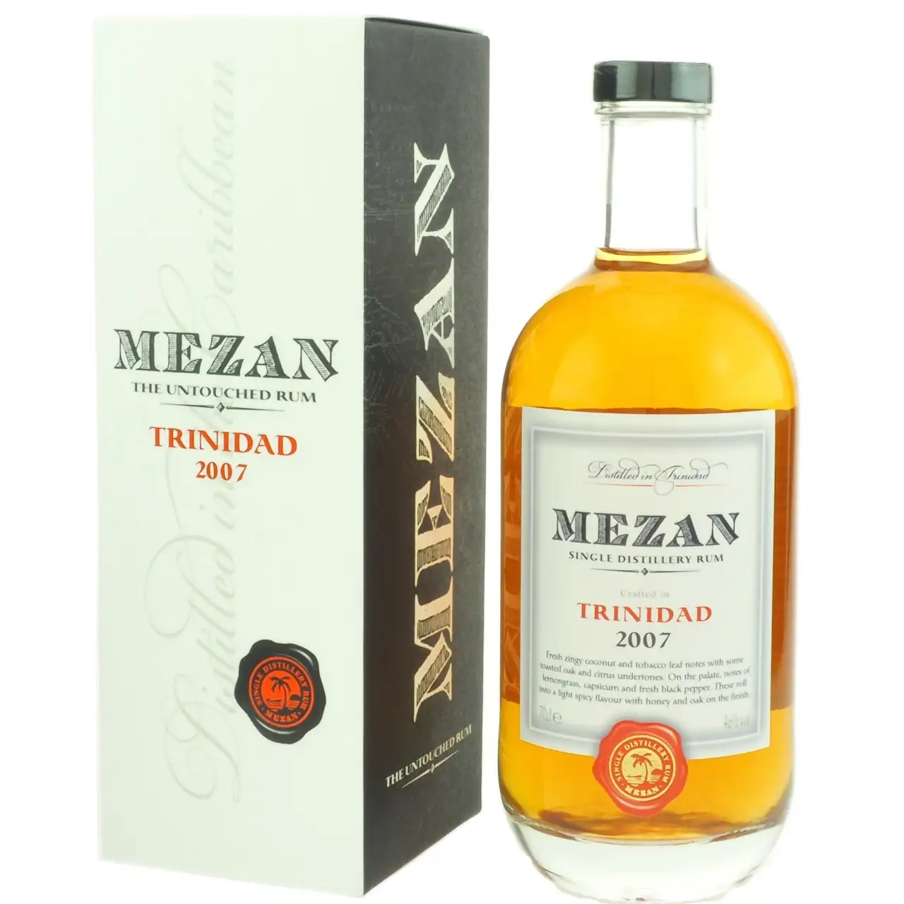Bottle of Mezan T.D.L Trinidad 2007