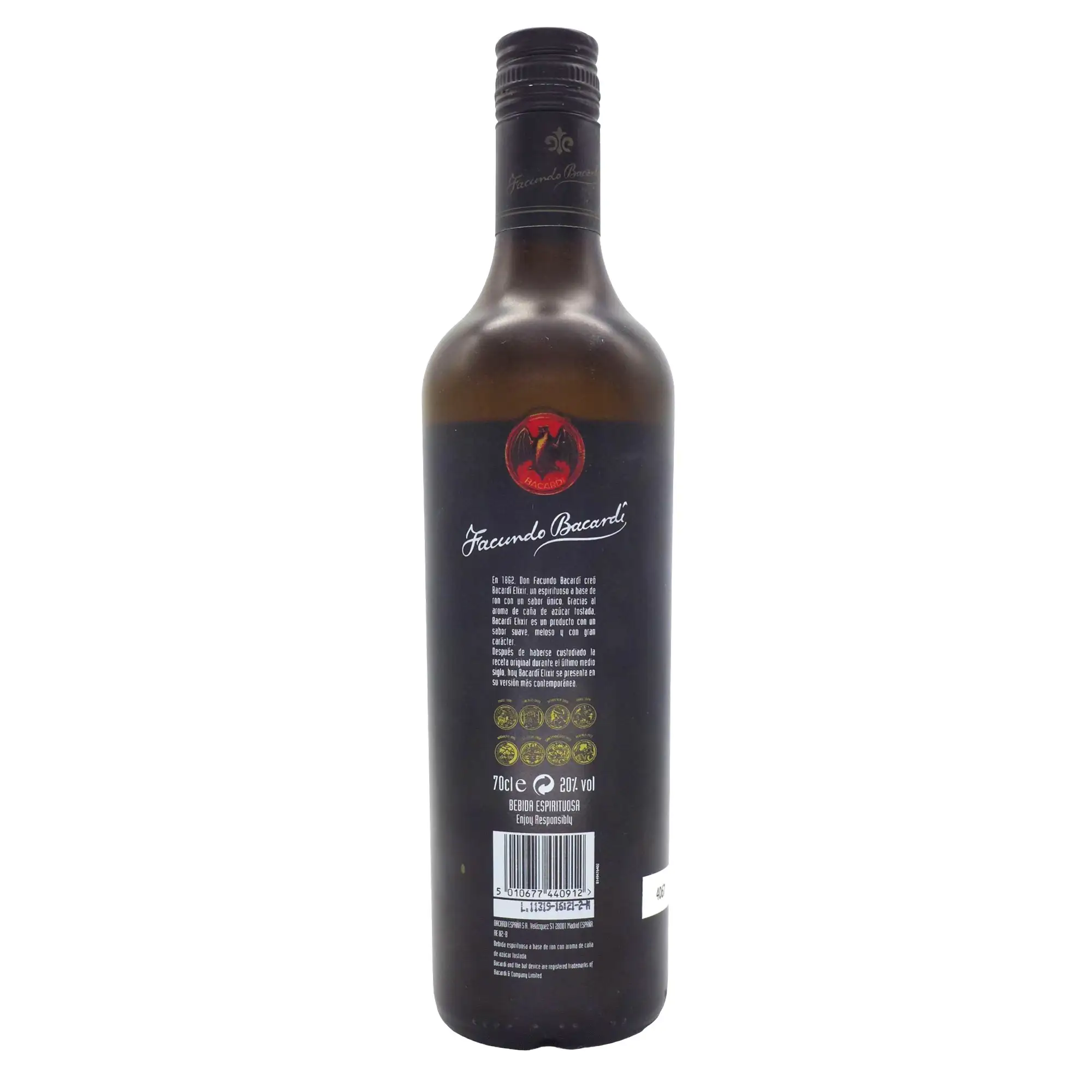 High resolution image of Bacardi Elixir 1862