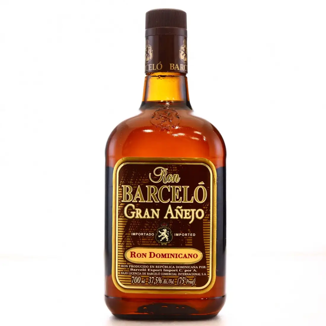 Bottle of A.F.D. Ron Barceló Gran Añejo